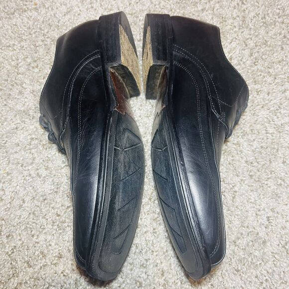 Johnston &  Murphy Men's Dress Shoes Size 9 Leather Black - Picture 5 of 8
